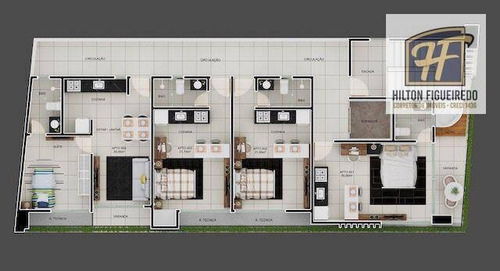 Imagem 29 de 30 de Flat À Venda, 30 M² Por R$ 331.599,81 - Jardim Oceania - João Pessoa/pb - Fl0075