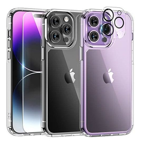 Funda Para iPhone 14 Pro Max Transparente Y Delgada