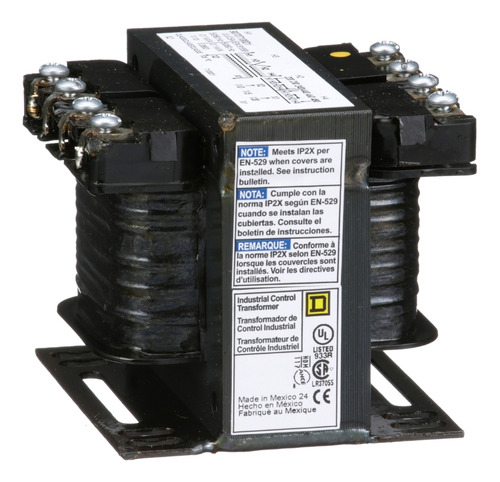 9070t100d1 Transformador, Type T, Industrial Control, 100va