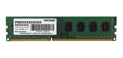 Memoria Ram Ddr3 4gb 1600mhz Cl11 Dimm Patriot Signature Bk