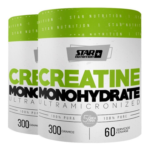 Creatina Monohidrato Micronizada 600 G. Star Nutrition Promo