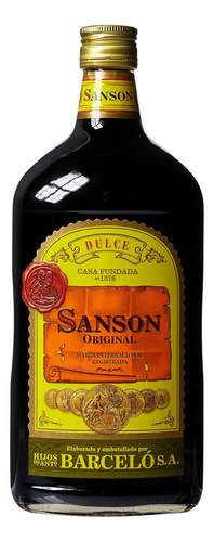 Pack De 4 Bebida Aromatizada Sansón Vino Quinado 1 L
