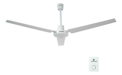6 X Ventilador De Techo Masterfan Prometheus Blanco De 56