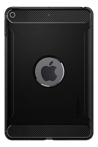 Funda Spigen Rugged Armor Para iPad Mini 5 Negra