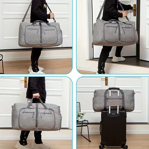 Bolsa De Gimnasio Con Compartimento Para Zapatos, Bolsa De V
