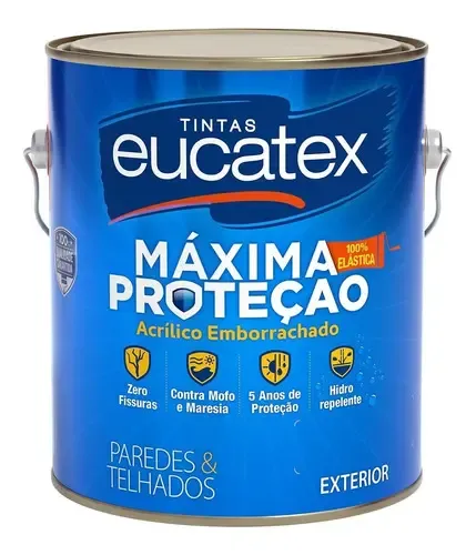Tinta Emborrachada Impermeabilizante Máxima Proteção 3,6l