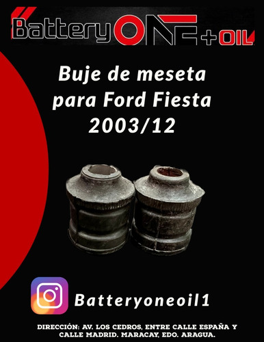 Buje De Meseta Ford Fiesta 03-12  
