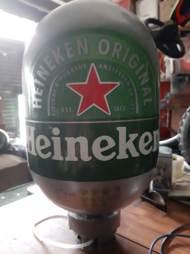 Barril Vacio De Cerveza Heineken 8 Litros 