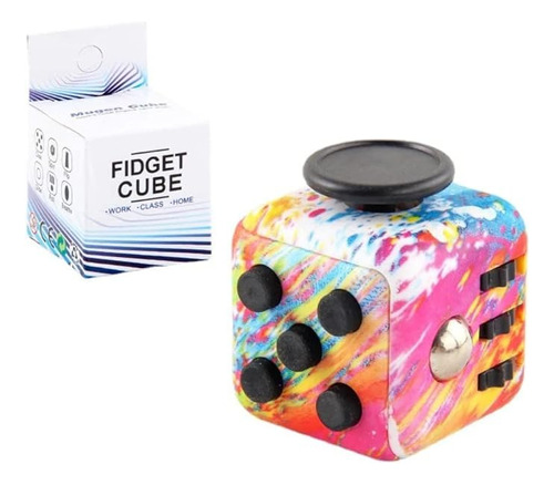 Fidget Cube Entretenimiento Anti Estrés Juego Colores