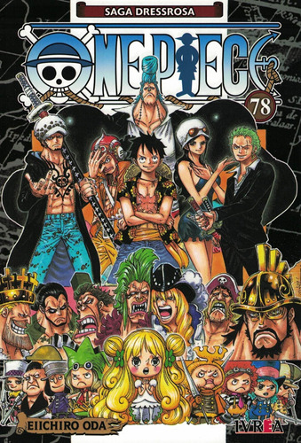One Piece Vol 78 Saga Dressrosa