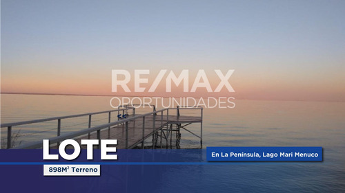 Lote En Venta La Península, Lago Mari Menuco