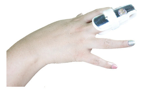 Tampa de dedo de alumínio semirrígida Tynor F02 Tynor Splint Splint Size Ch