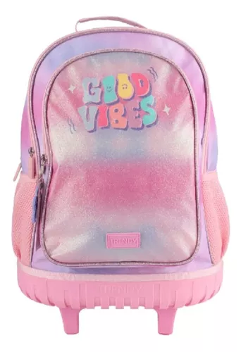 Gusbabys - Mochila Escolar Carrito Go Girl Infantil Trendy Primaria