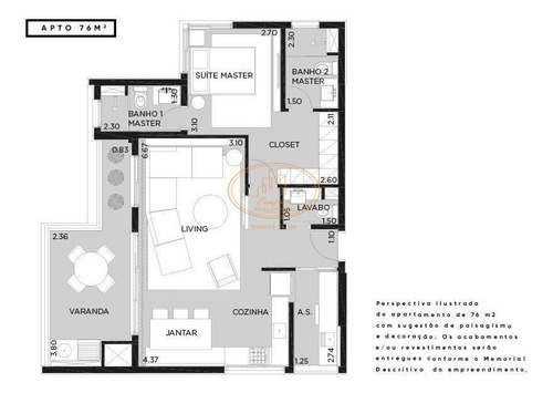 Apartamento Com 2 Dormitório(s) Localizado(a) No Bairro Moema Em São Paulo / São Paulo - 3087:906383