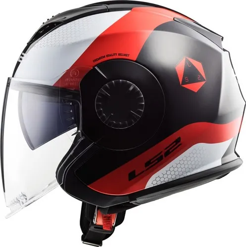 Casco Abierto Moto Ls2 570 Verso Technic D visor Avant Motos