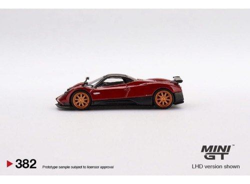 Mini Gt Pagani Zonda F Bordo Bordó