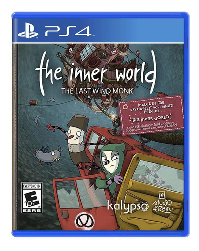 Jogo The Inner World: The Last Wind Monk Ps4 Kalypso Media