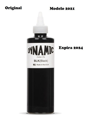 Tinta Dynamic Ink Tinta Negra O Blanca Para Tatuar 8oz