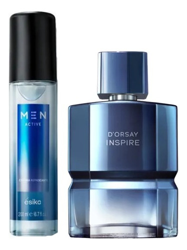 Set Ésika D'orsay Inspire Perfume 90 Ml Para Hombre