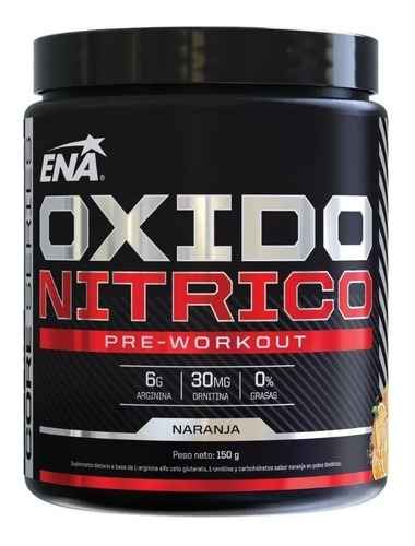 Oxido Nitrico Ena X 150 Gr Potente Pro Hormonal L Arginina