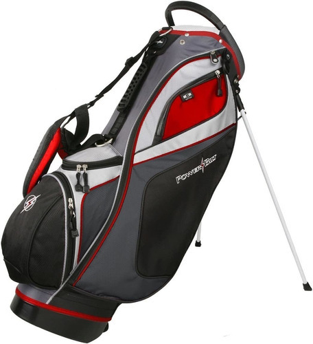 Bolsa Con Soporte Para Palos Golf Powerbilt Negro Charcoal