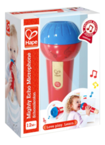 Hape Mighty Echo Microphone | Micrófono Amplificador De Voz