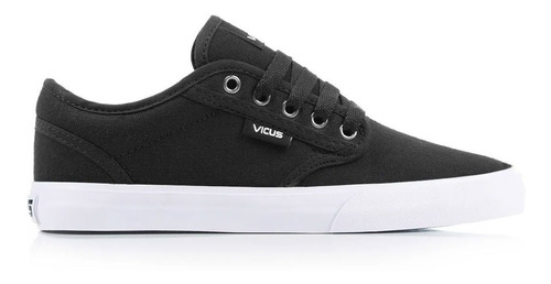 Zapatillas Vicus Folk Canvas Negro (1041)