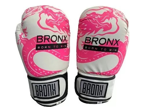 Guante Boxeo Muay Thai ,kick Boxing 10 Oz Damas Marca Bronx