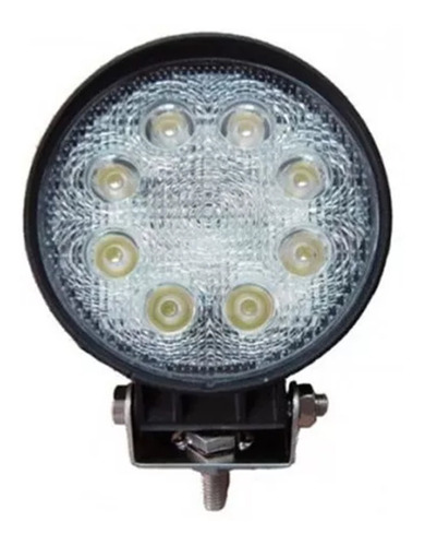 Faro Caminero Redondo 8 Leds X 3w Epistar 1760 Lumens 10-30v