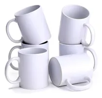 Comprar Mugs Pocillo Blanco Sublimación 11 Onzas Aaa 6 Unidades