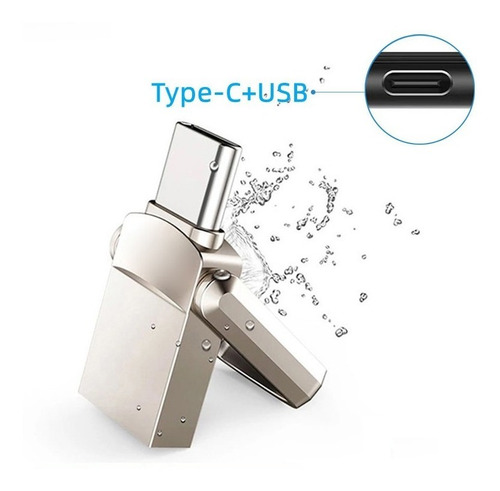 Imagen 5 de 5 de Pendrive 2tb Dual (1,89tb Disponibles) Para Pc Noteb Celular