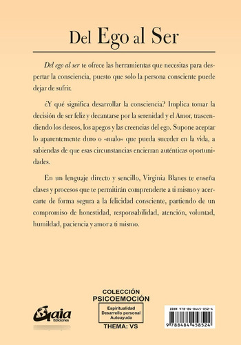 Del Ego Al Ser Virginia Blanes Aragón