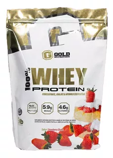 Whey Protein Gold Nutrition 5 Lbs Proteína 100% Whey Premium