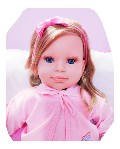 Imagem 1 de 9 de Bebe Reborn Boneca Menina Realista Promoção 23 Itens Linda