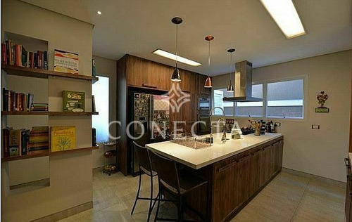 Imagem 5 de 17 de Casa De Esquina À Venda No Alphaville Residencial 10 Com 4 Suítes - Cncr1087