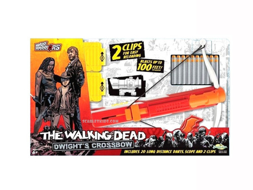 The Walking Dead Fusil M16 Abrahams 12 Dardos Original