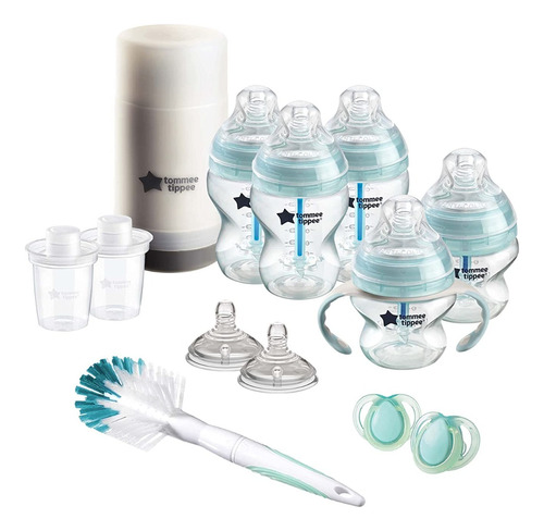 Set Lactancia Tommee Tippee Advanced Anticólicos Y Sensor Tº