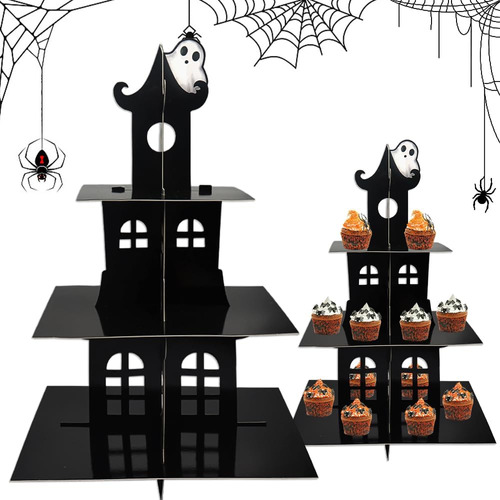 Hying - Soporte Para Cupcakes De Halloween Para Fiesta De Me