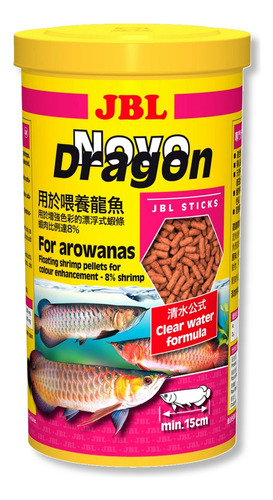 Racao Jbl Dragon Shrimp 1000ml 440g Sticks Spid Fish