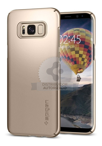 Funda Spigen Samsung S8 Plus Thin Fit Gold 100% Original