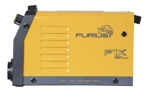 Imagen 2 de 2 de Soldadora inverter Furius FIX 161 Mini 50Hz/60Hz 110V