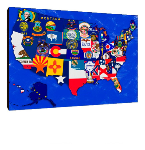 Cuadros Poster Paises Paisajes Eeuu Usa S 15x20 (usa (36))