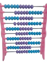 Comprar Contador - Abaco X 1 Rosa 100 Bolillas  Devoto Hobbies
