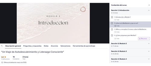 Meditación: Práctica Personal Y Formación De Guías