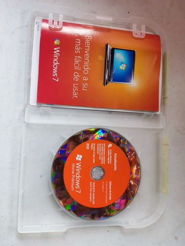 Dvd Windows 7 Home Premium  Actualización 32 Y 64 Bits