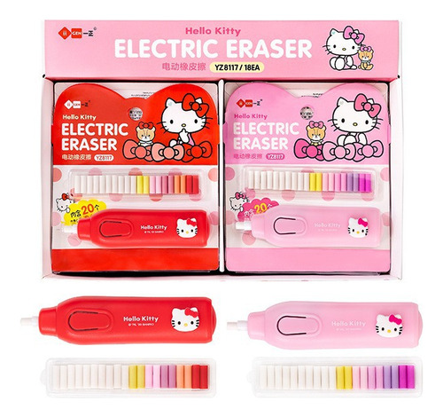 Borrador Eléctrico De Hello Kitty Incluye Pilas Y Repuestos