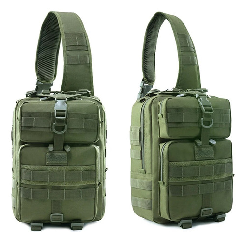 Mochila De Hombro Táctica De Caza Al Aire Libre Molle Milita