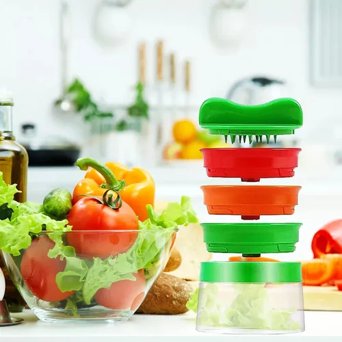 Cortador Manual En Espiral Para Espaguetis Con Verduras Kitc