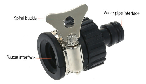 / Grifo Adaptador Universal Para Agua Con Junta De Conector
