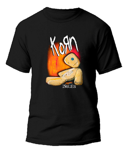 Remera Algodón Korn Heavy Metal Musica Bandas